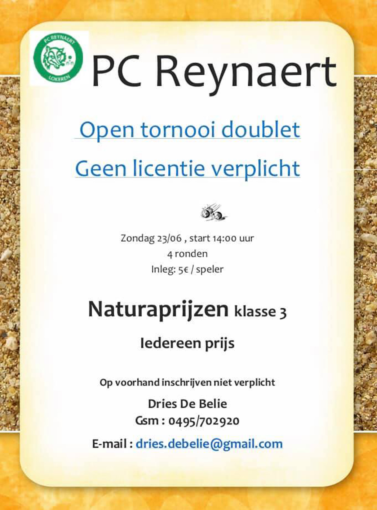 Reynaert open tornooi 23062019